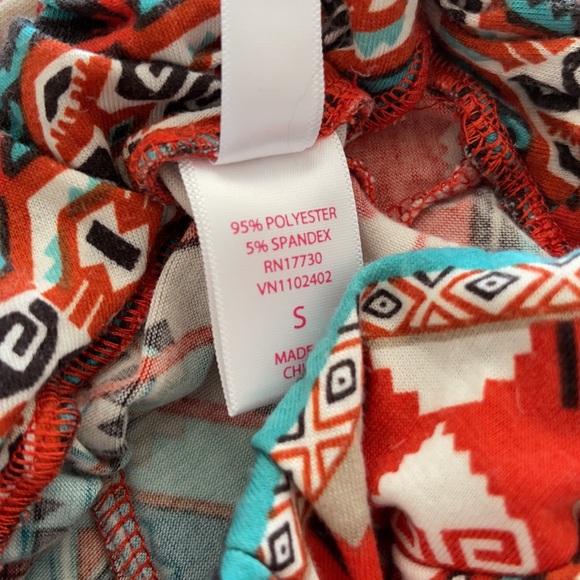 NWOT Aztec boho maxi skirt w/ elasticated waist S - Picture 5 of 5